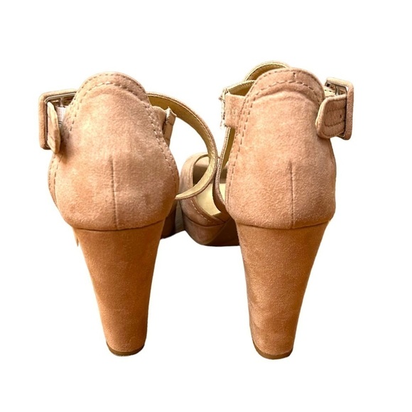 Chinese Laundry Open Toe Platform Chunky Heels - Picture 5 of 9